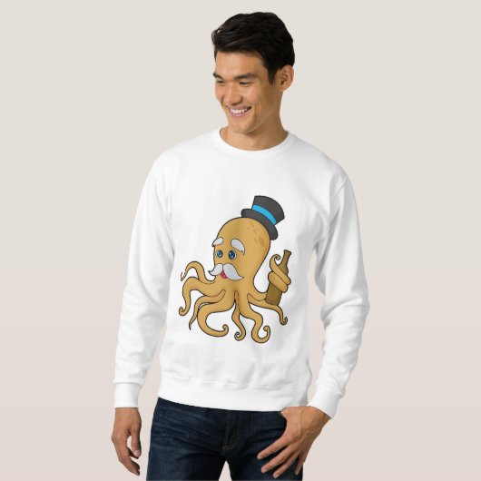 Octopus Gentleman Pet Trui (Voorkant volledig)