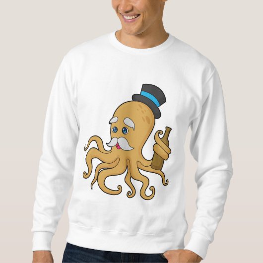 Octopus Gentleman Pet Trui (Voorkant)