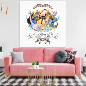 Octopus - Gewikkeld Canvas Afdruk (Insitu (Woonkamer))