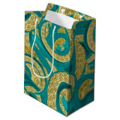 Octopus Gift Bag Medium Cadeauzakje (Achterkant Gekanteld)