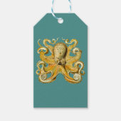 octopus gift labels cadeaulabel (Voorkant)
