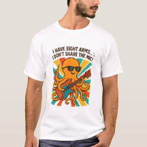 Octopus Gitaar T-Shirt