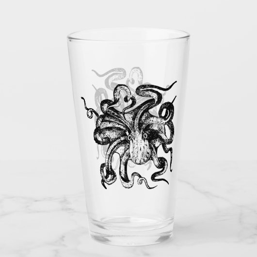 Octopus Glas (Voorkant)