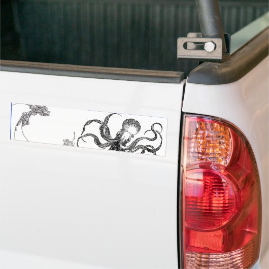 octopus golf bumpersticker (Op Truck)