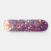 Octopus Graffiti Skateboard (Horizontaal)