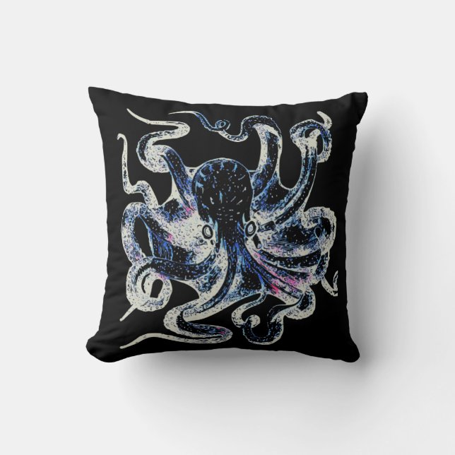 Octopus Graphic Kussen (Voorkant)
