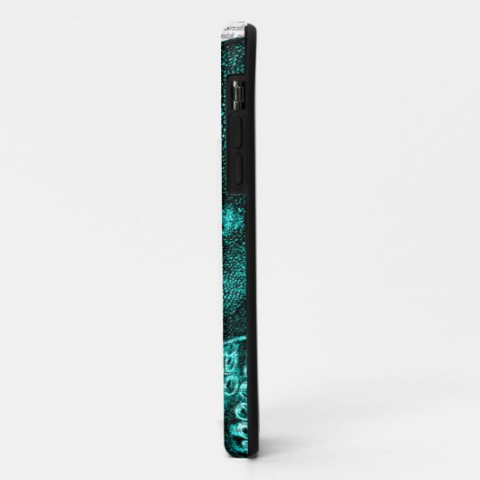 Octopus Green Half Case-Mate iPhone Case (Achterkant/links)