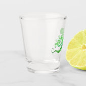 Octopus Green Shot Glass Shot Glas (Links)