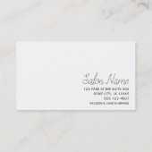 octopus haarstylist punk  haarstylist visitekaartje (Achterkant)