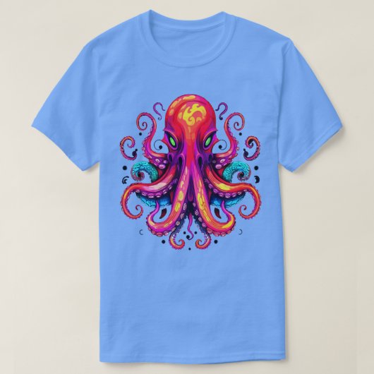 Octopus Halloween T-shirt (Design voorkant)