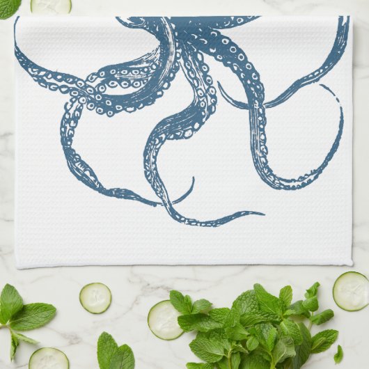 octopus handdoek (Gevouwen)