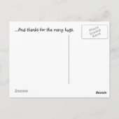 Octopus, Happy Moederdag... Briefkaart (Achterkant)