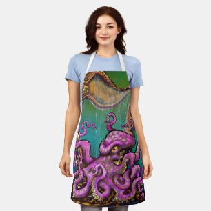 Octopus Harp Apron Schort
