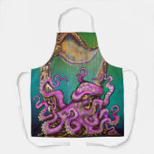 Octopus Harp Apron Schort (Voorkant)