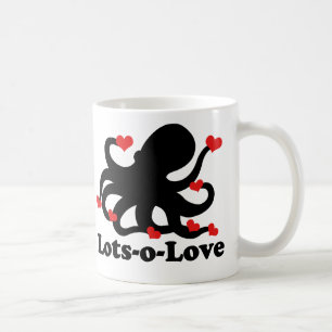 Octopus heeft veel liefde koffiemok