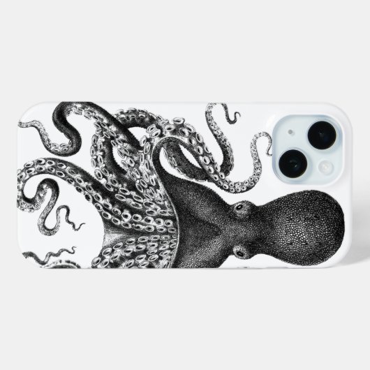 +|  octopus ||+ Hoesje-Mate iPhone Case (Achterkant (horizontaal))