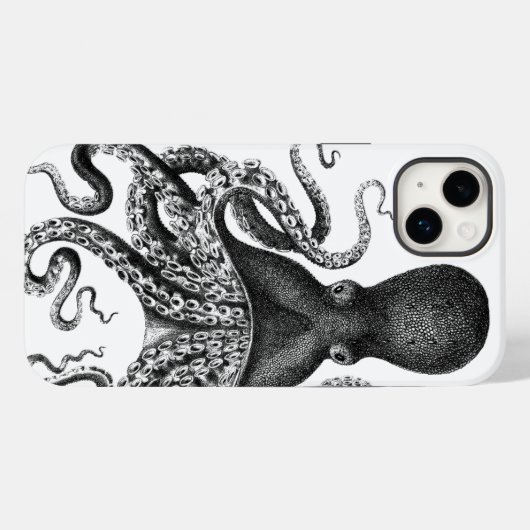 +|  octopus ||+ Hoesje-Mate iPhone Case (Achterkant (horizontaal))