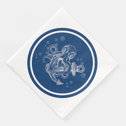 Octopus Holding Anker Servet (Hoek)