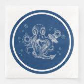 Octopus Holding Anker Servet (Voorkant)