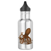 Octopus Holding Chemistry Flask Steampunk Science Waterfles (Links)