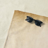 Octopus Holding Glass Flaschemie Steampunk Strandlaken (In situ)