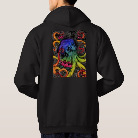 Octopus Hoodie (Achterkant)