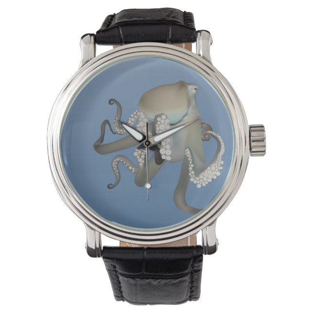 Octopus Horloge (Voorkant)