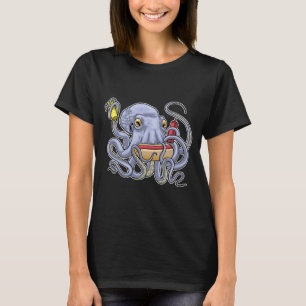 Octopus Hotdog T-shirt