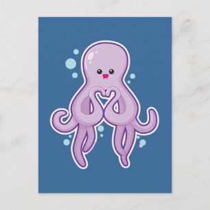 Octopus houdt van je briefkaart