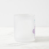 Octopus houdt van je matglas koffiemok (Center)