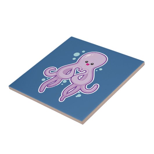 Octopus houdt van je tegeltje (Zijkant)
