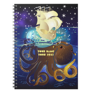 Octopus Huge and Caravella Notitieboek