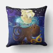 Octopus Huge en Caravella Kussen (Achterkant)