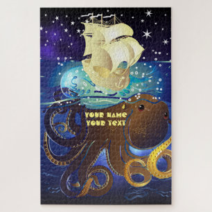 Octopus Huge en Caravella Legpuzzel
