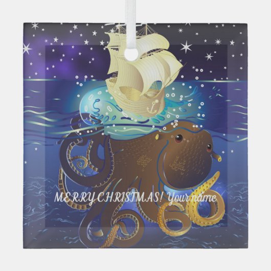 Octopus Huge en Caravella Ornament (Voorkant)