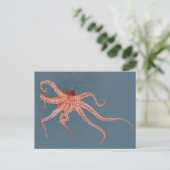 Octopus Hugs Briefkaart (Staand voorkant)