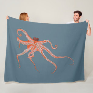 Octopus Hugs Fleece Deken