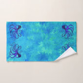 Octopus II van de Sybille - Bathroom Towel Set Bad Handdoek (Handdoek)