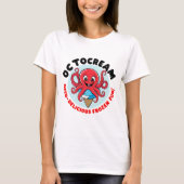 Octopus-ijs T-shirt (Voorkant)