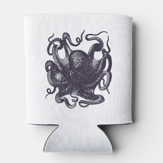  Octopus Illustratie Blikjeskoeler (Achterkant)