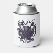  Octopus Illustratie Blikjeskoeler (Blikje Achterkant)