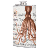  Octopus Illustratie Heupfles (Links)