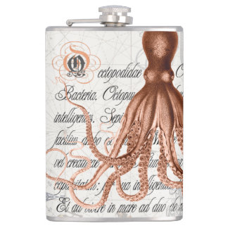 Octopus Illustratie Heupfles