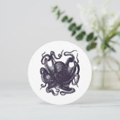  Octopus Illustratie Kaart (Staand voorkant)