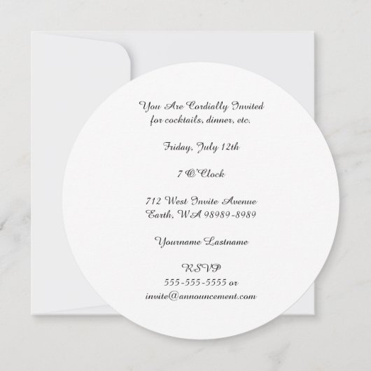  Octopus Illustratie Kaart (Achterkant)