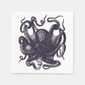 Octopus Illustratie Servetten (Voorkant)