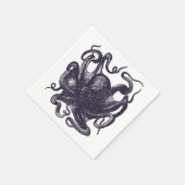  Octopus Illustratie Servetten (Hoek)