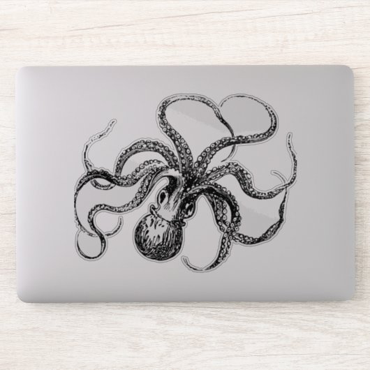  Octopus Illustratie Sticker (Computer)