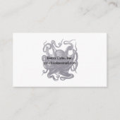  Octopus Illustratie Visitekaartje (Voorkant)