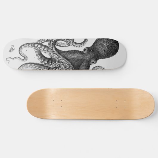 Octopus Illustration Skateboard (Horizontaal)
